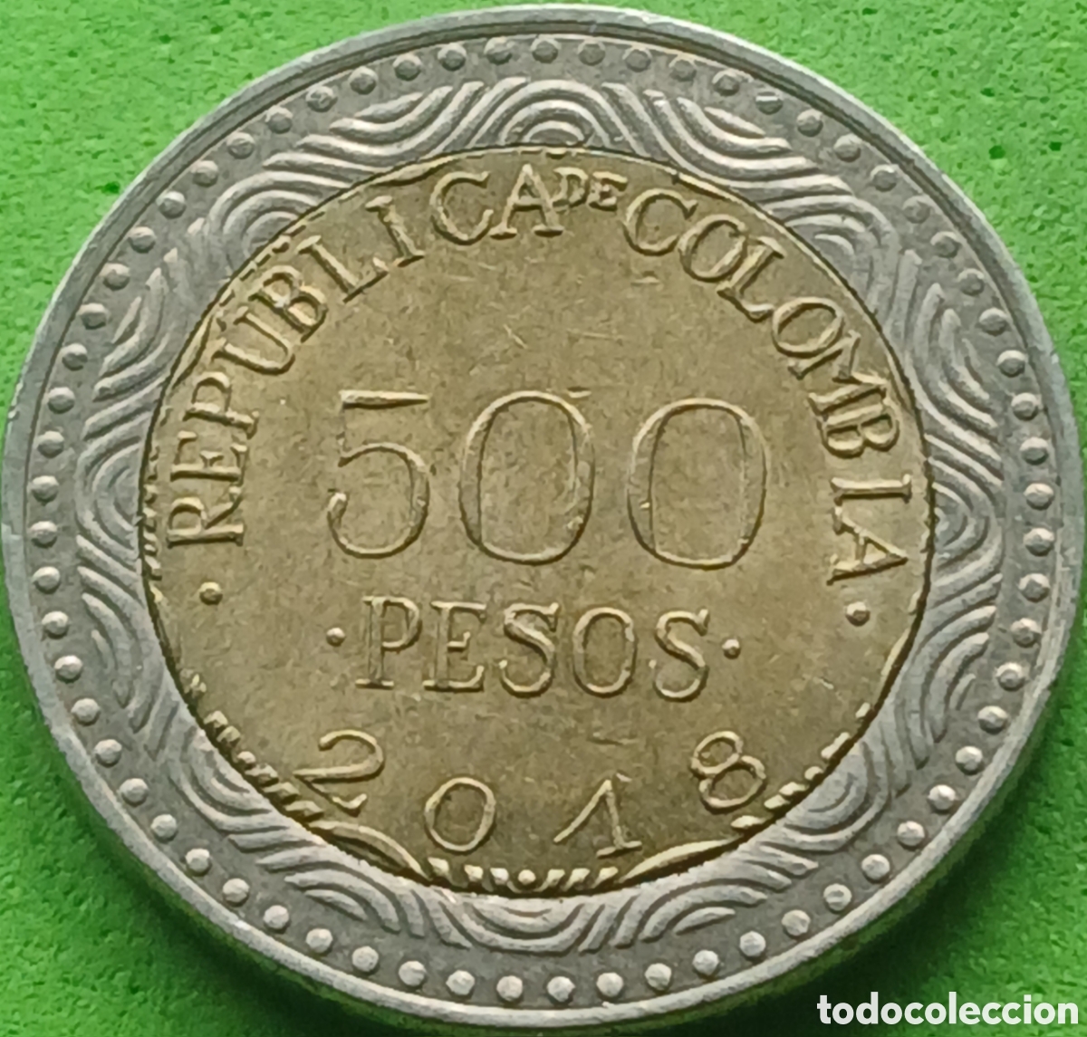 Monedas antiguas de Am&eacute;rica: Colombia 500 pesos 2018 km#298