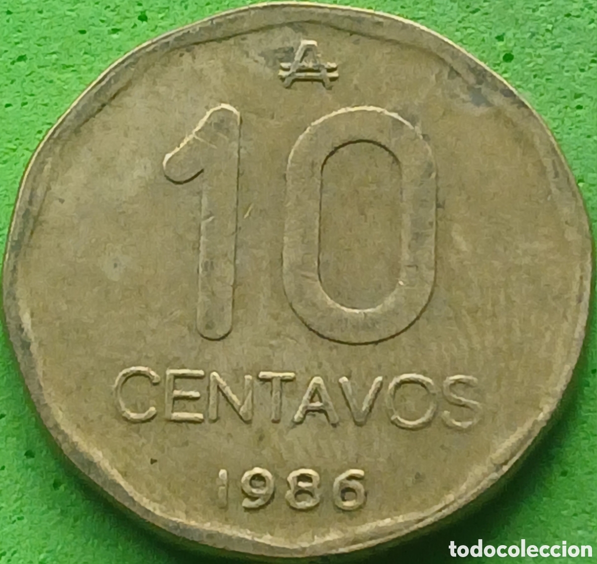 Monedas antiguas de Am&eacute;rica: Argentina 10 centavos 1986 km#99