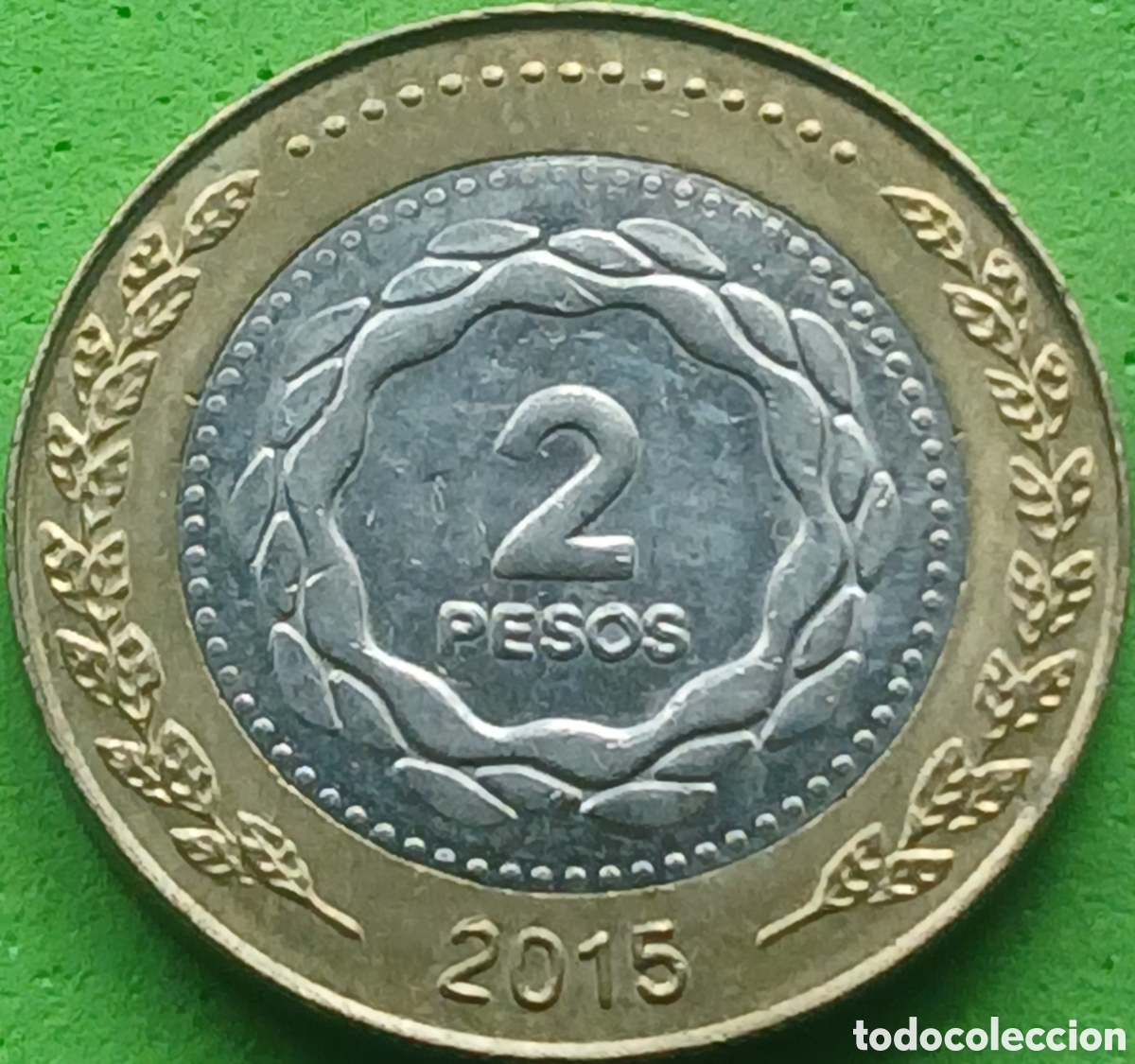 Monedas antiguas de Am&eacute;rica: Argentina 2 pesos 2015 km#165