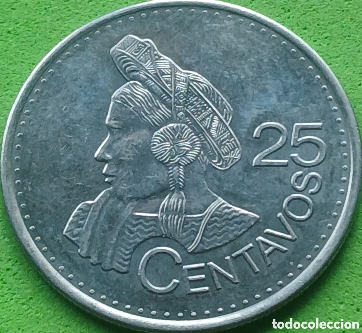 Monedas antiguas de Am&eacute;rica: Guatemala 25 centavos 2017 km#294