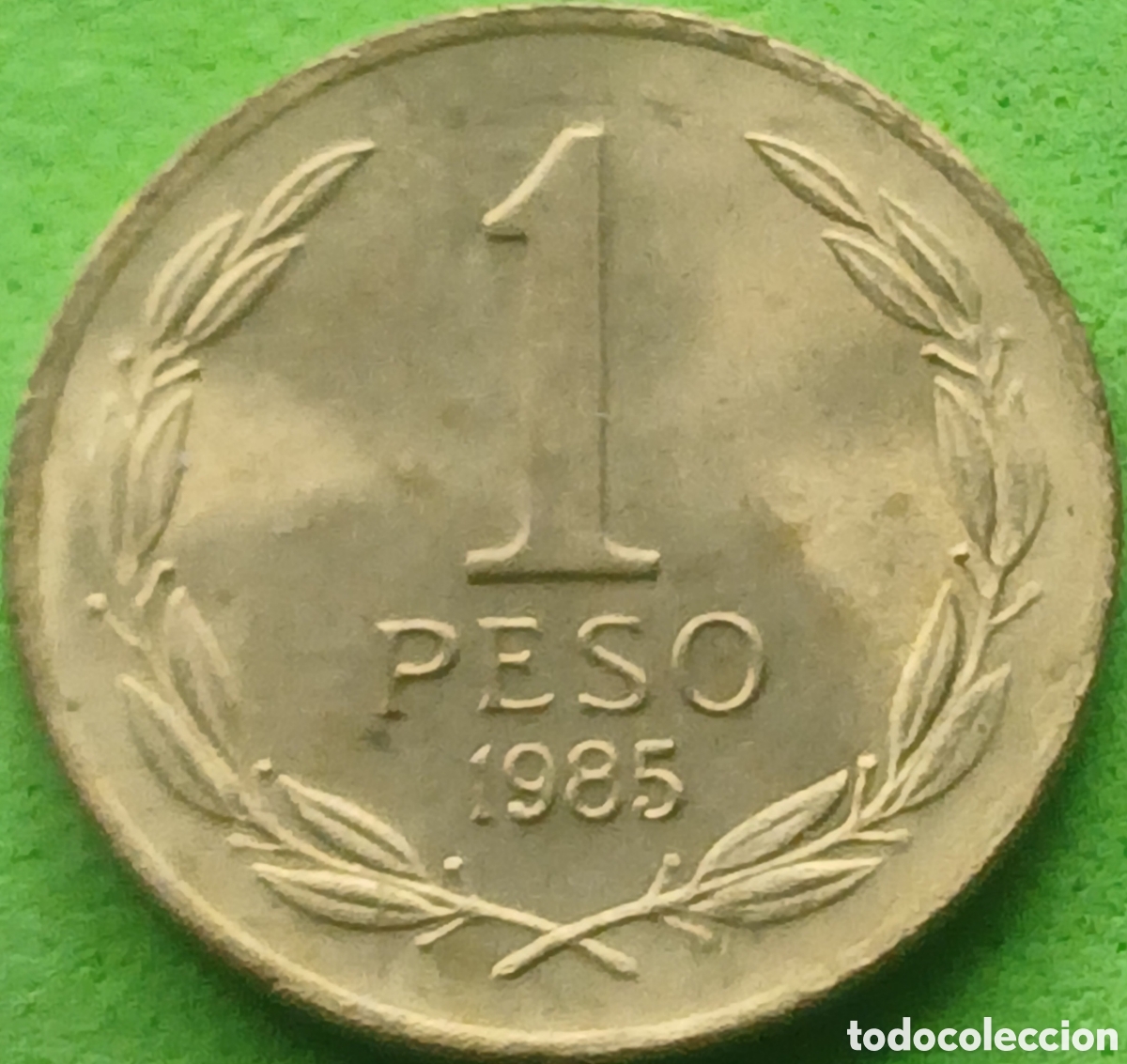 Monedas antiguas de Am&eacute;rica: Chile 1 peso 1985 km#216
