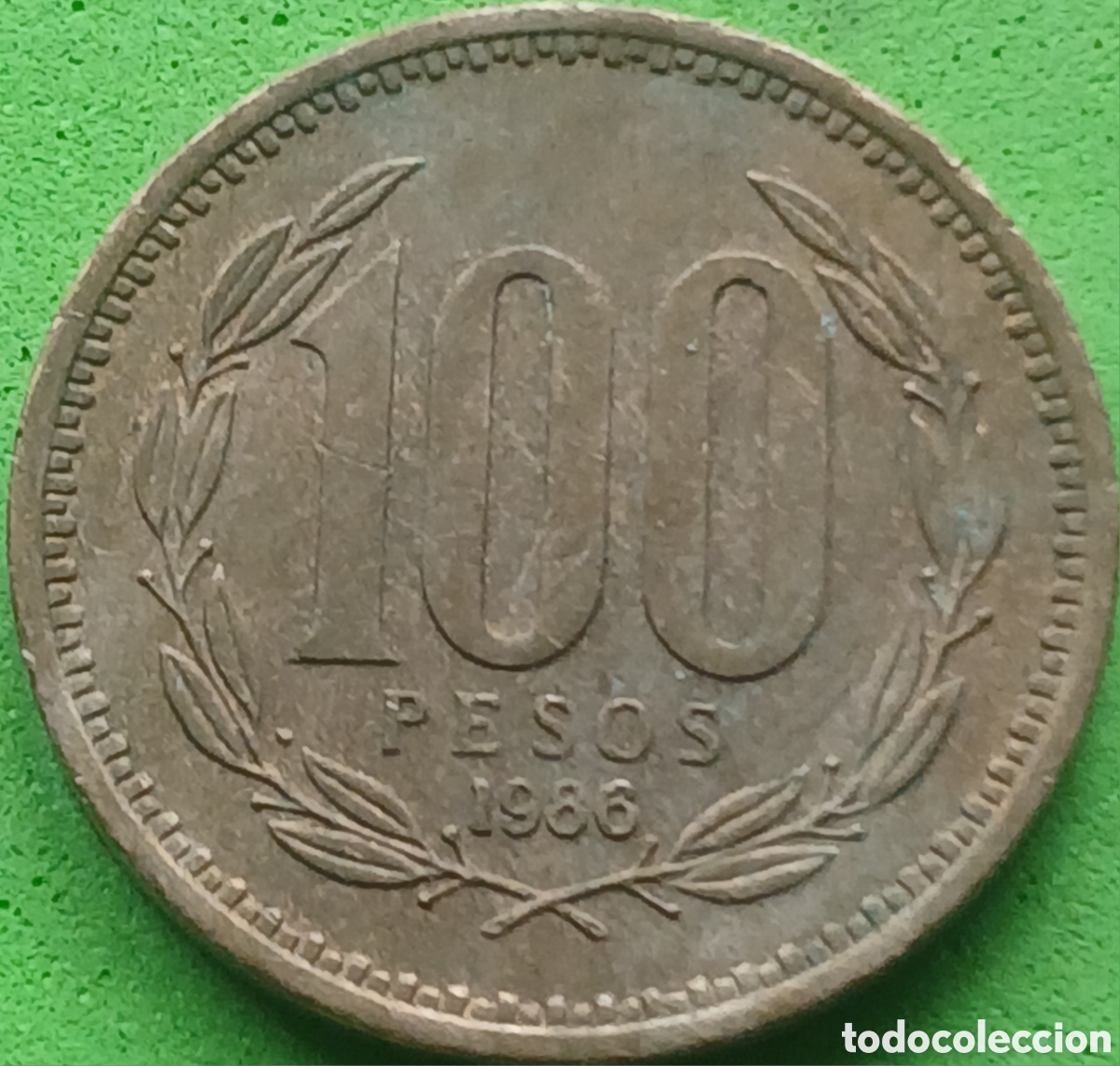 Monedas antiguas de Am&eacute;rica: Chile 100 pesos 1986 km#226