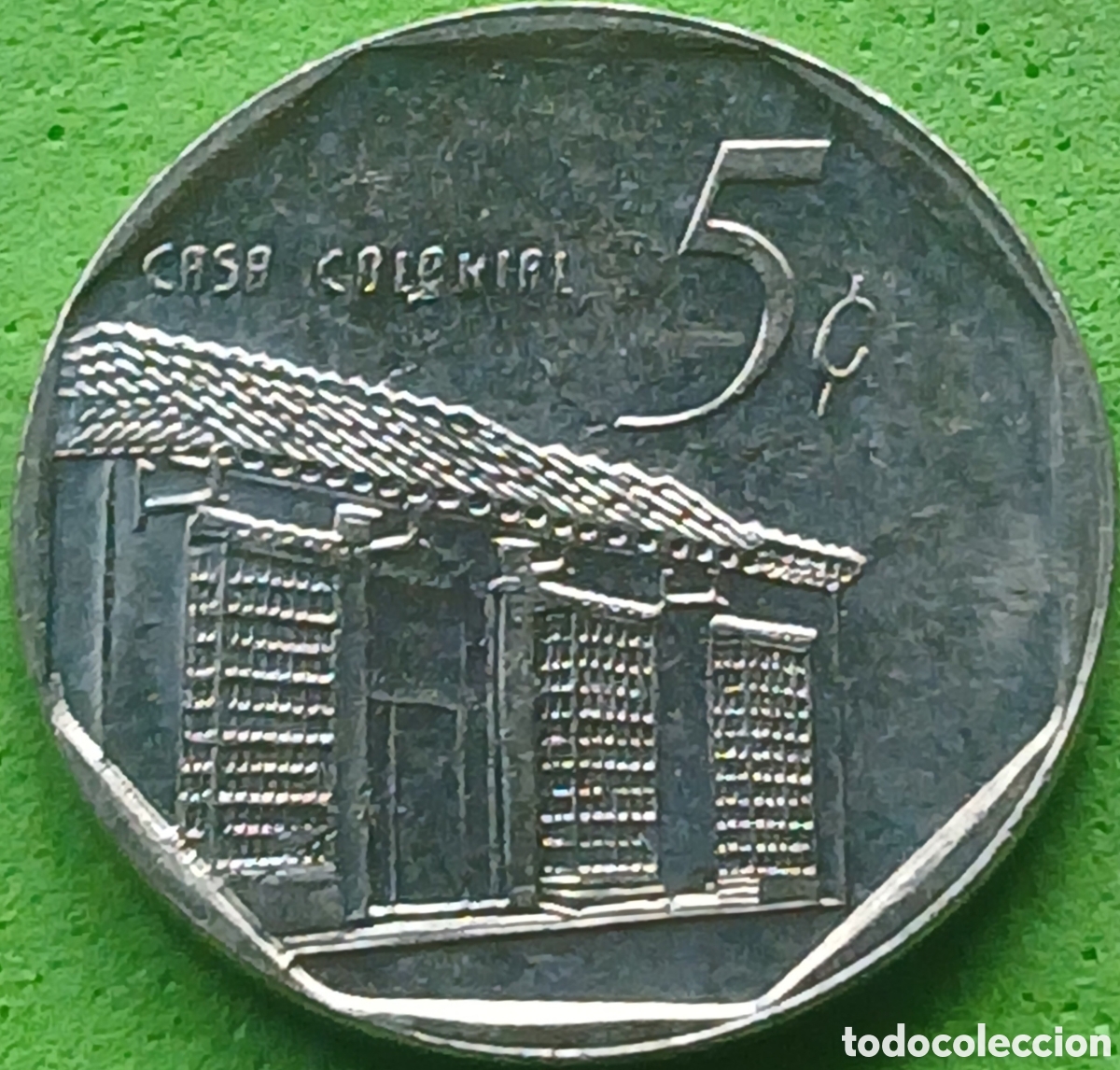 Monedas antiguas de Am&eacute;rica: Cuba 5 centavos 2008 km#575