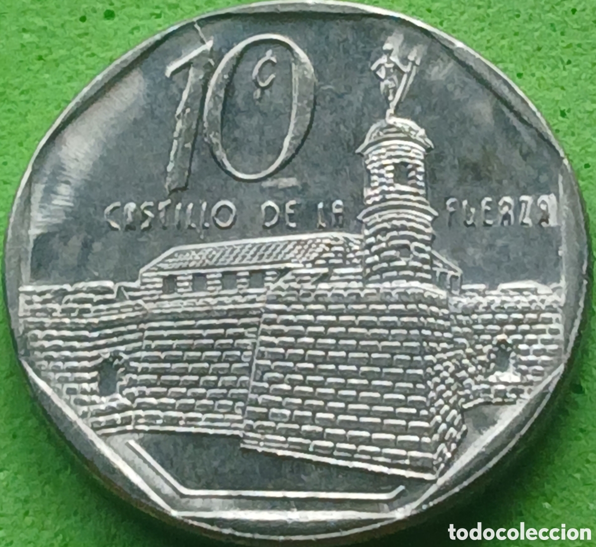 Monedas antiguas de Am&eacute;rica: Cuba 10 centavos 2000 km#575