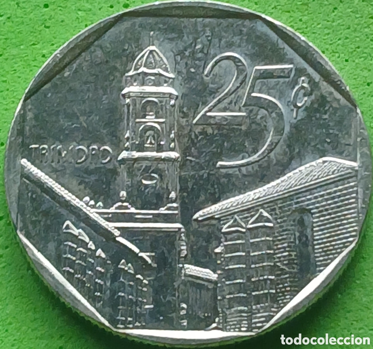 Monedas antiguas de Am&eacute;rica: Cuba 25 centavos 1994 km#577