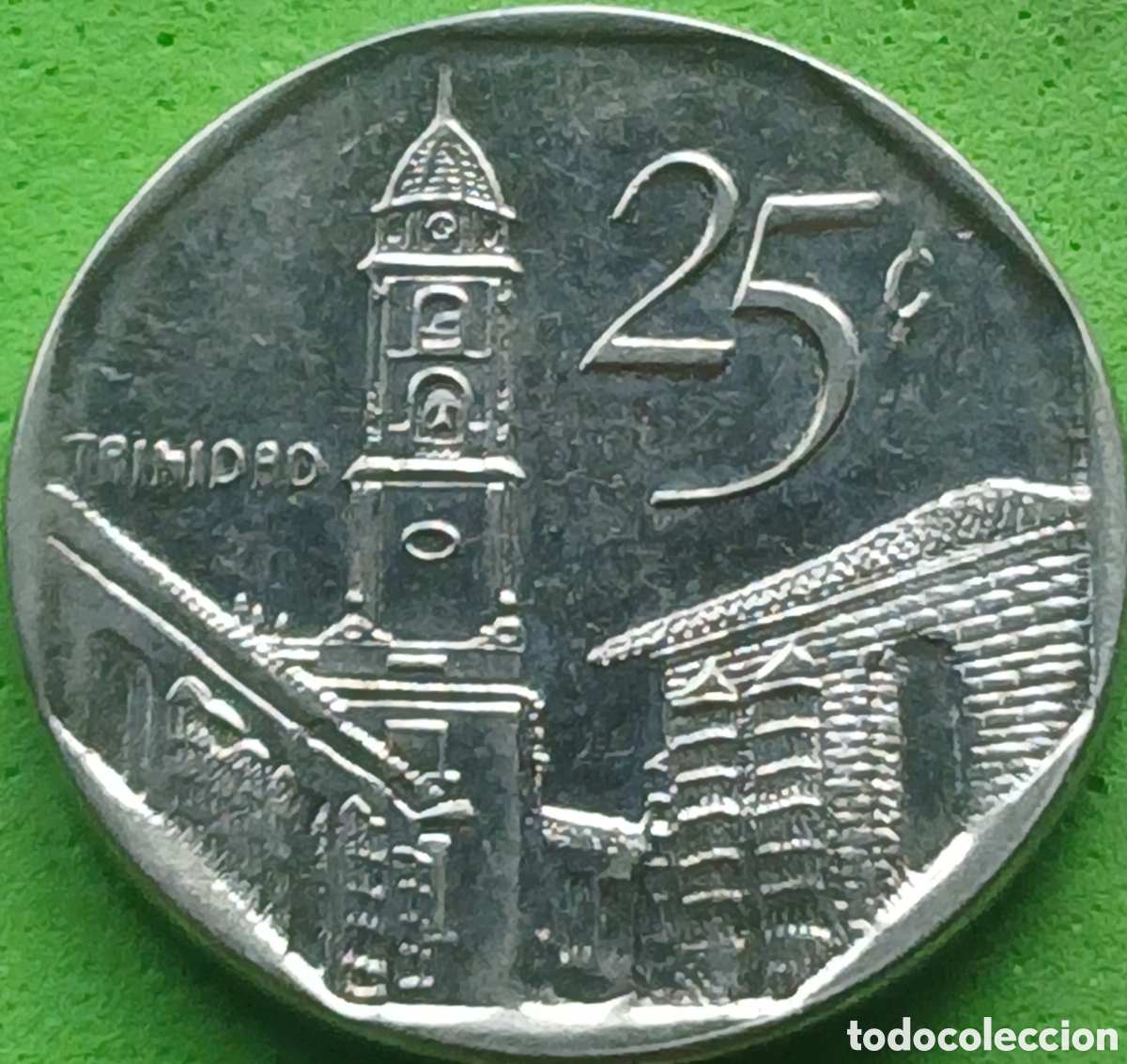 Monedas antiguas de Am&eacute;rica: Cuba 25 centavos 2008 km#577