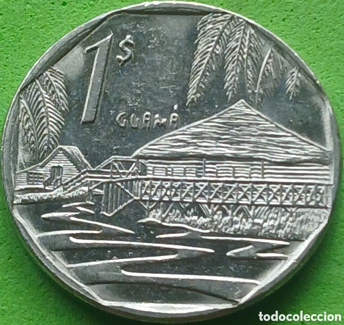 Monedas antiguas de Am&eacute;rica: Cuba 1 peso 1998 km#579