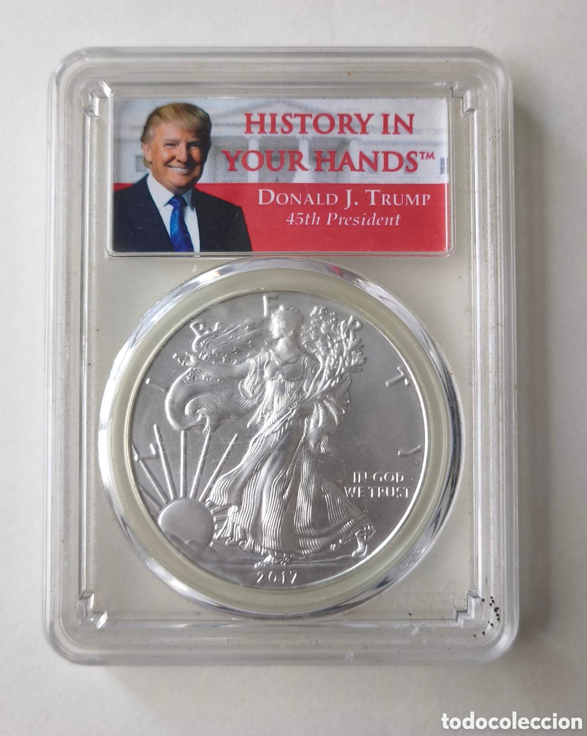 Monedas antiguas de Am&eacute;rica: EEUU. 2017. Donald Trump Presidente