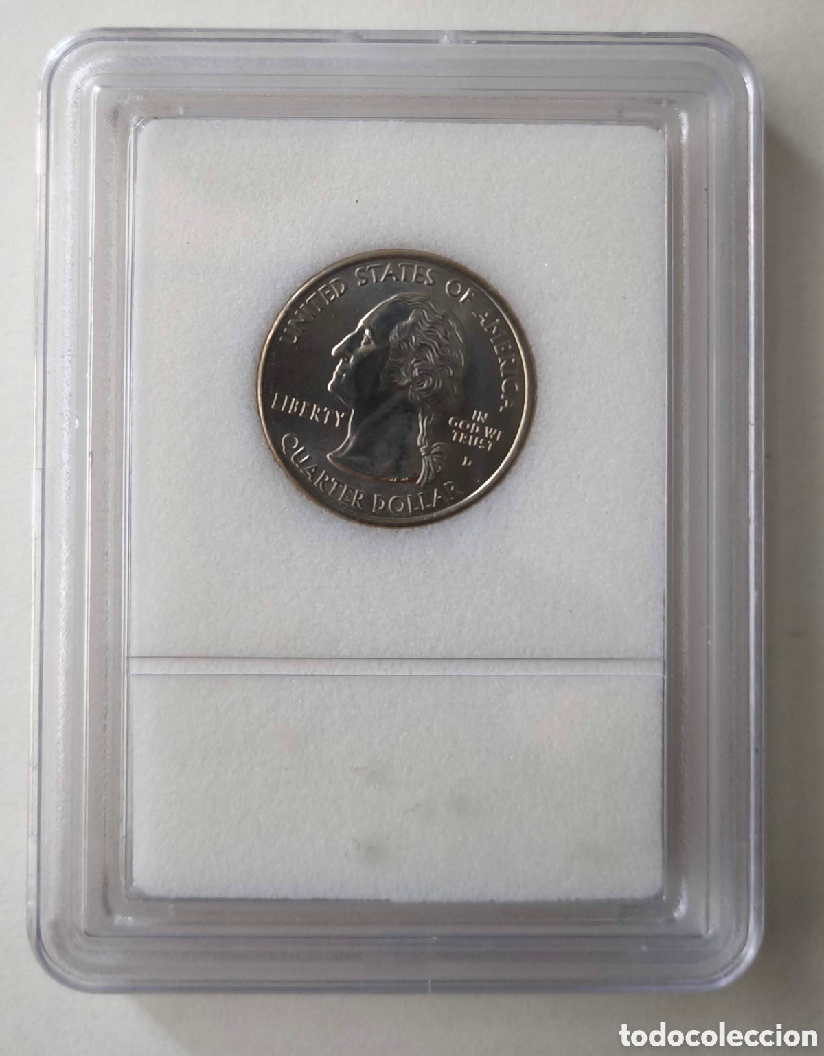Monedas antiguas de Am&eacute;rica: EEUU. 2000. 25 centavos. Massachusetts - Foto 2