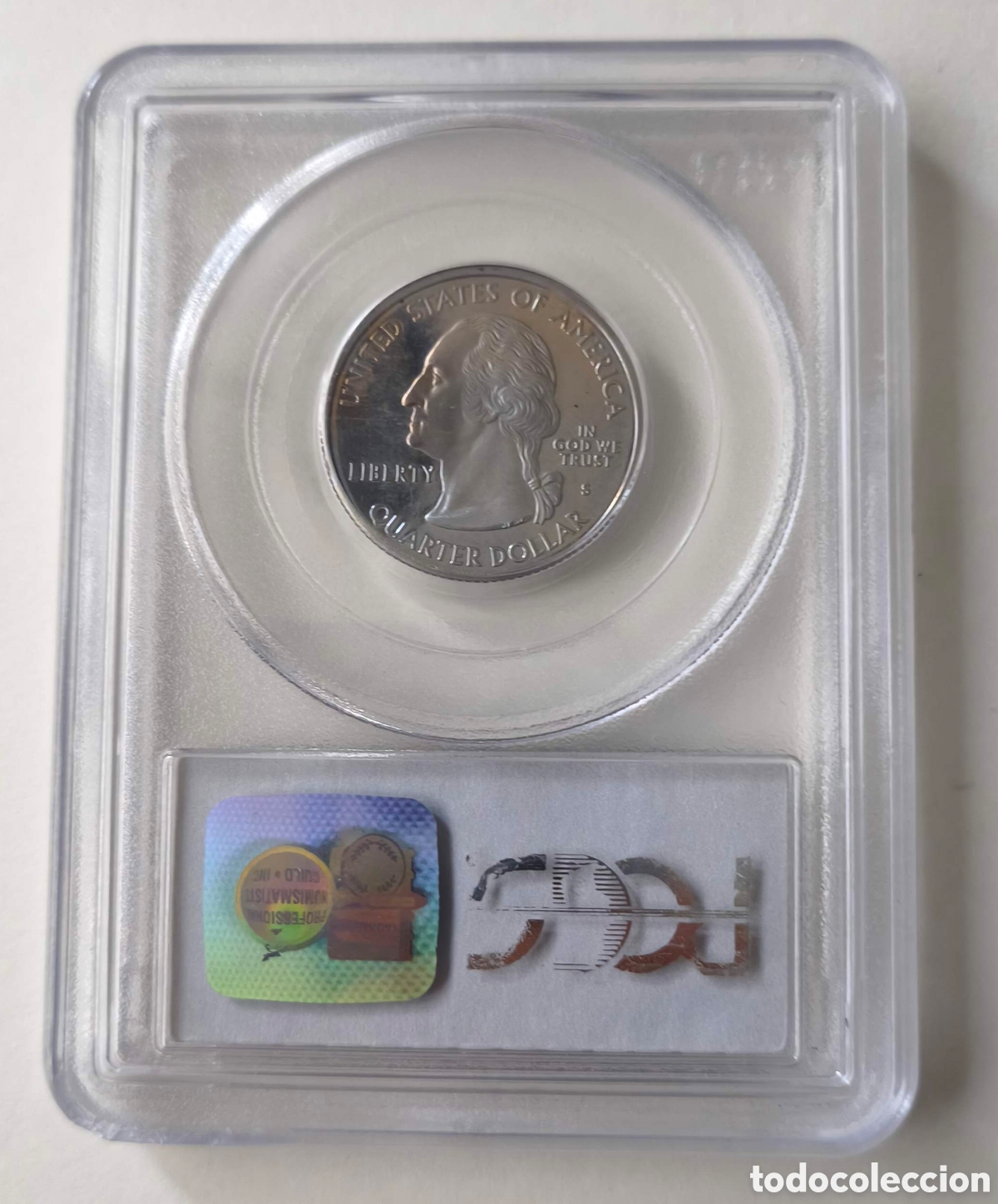 Monedas antiguas de Am&eacute;rica: EEUU.2003. 25 centavos. Arkansas - Foto 2