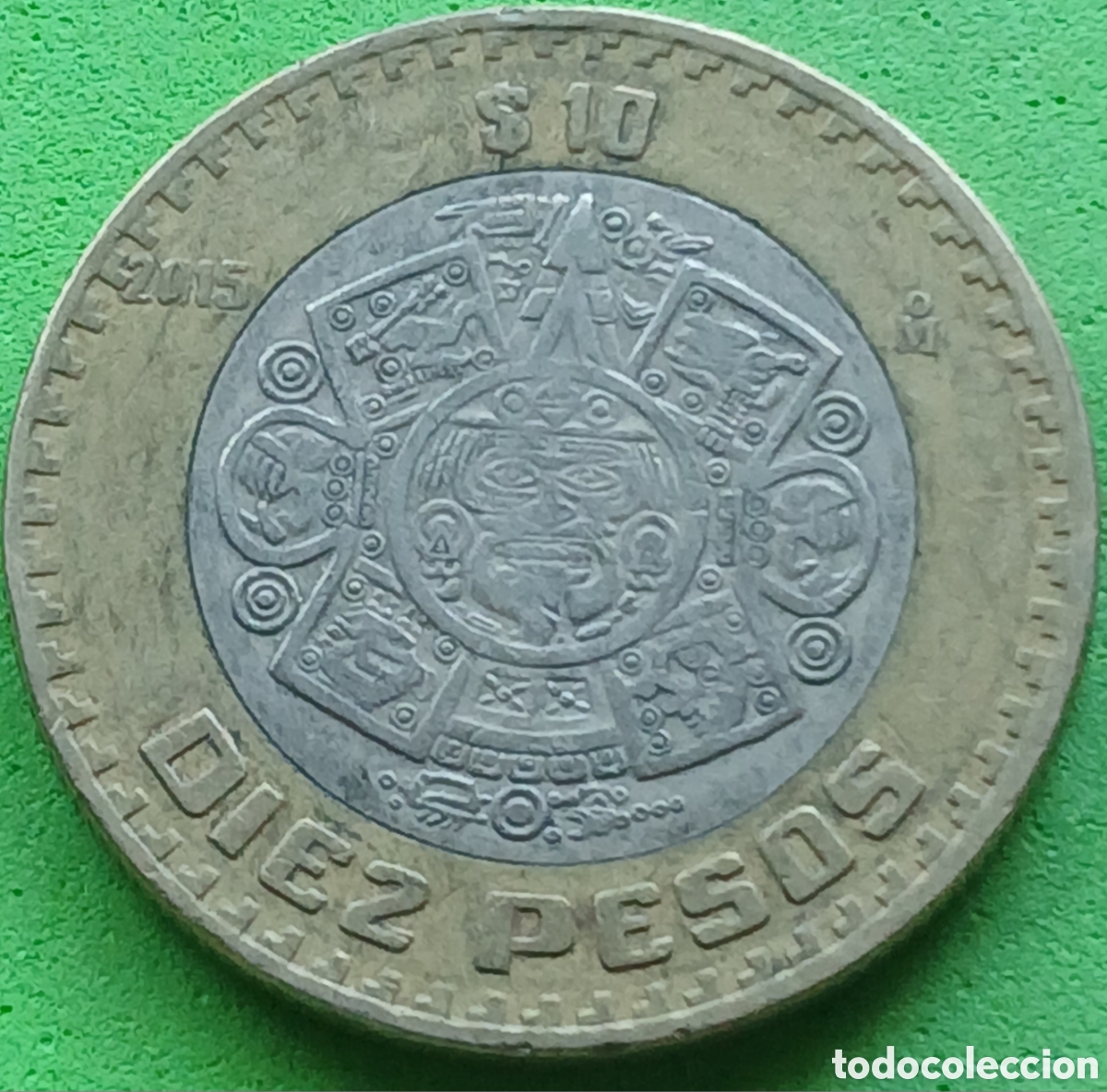 Monedas antiguas de Am&eacute;rica: M&eacute;xico 10 pesos 2015 km#616