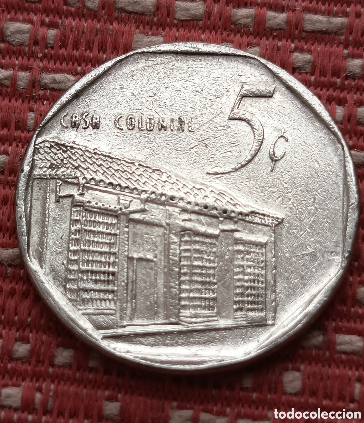 Monedas antiguas de Am&eacute;rica: Cuba 5 Centavos 1996 - Foto 2