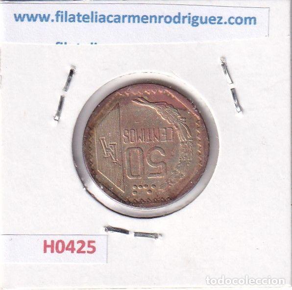 Monedas antiguas de Am&eacute;rica: H0425 MONEDA PERU 50 CENTIMOS 1994 - Foto 2