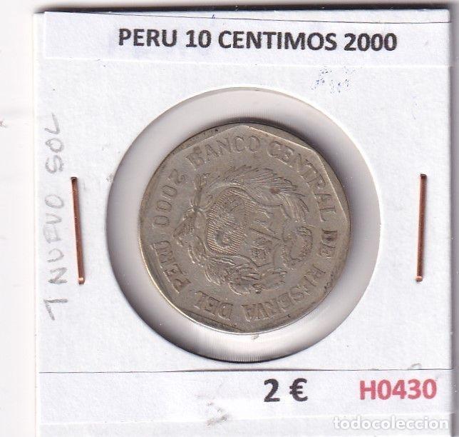 Monedas antiguas de Am&eacute;rica: H0430 MONEDA PERU 10 CENTIMOS 2000 - Foto 1
