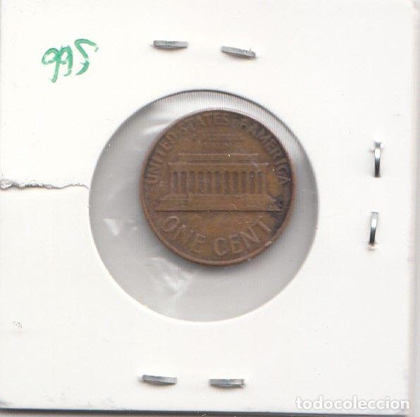 Monedas antiguas de Am&eacute;rica: CR0566 MONEDA EEUU 1 CENT 1966 - Foto 2