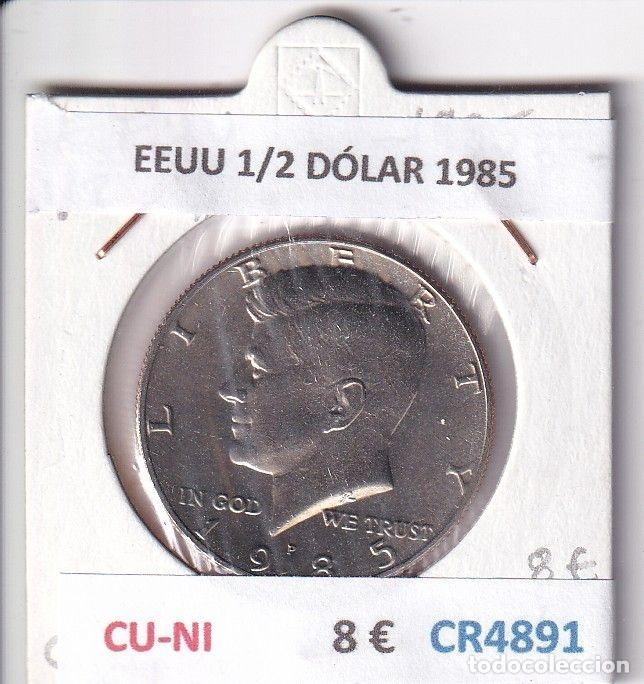 Old Coins of America: CR4891 MONEDA EEUU 1/2 D&Oacute;LAR 1985 CU-NI
