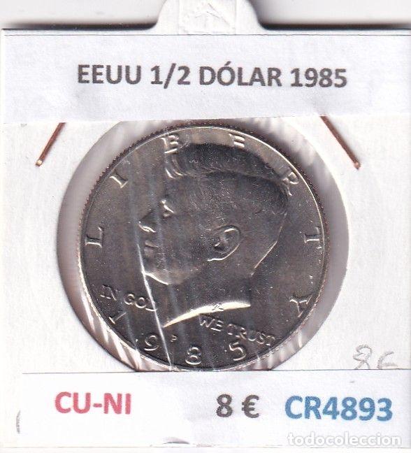 Old Coins of America: CR4893 MONEDA EEUU 1/2 D&Oacute;LAR 1985 CU-NI
