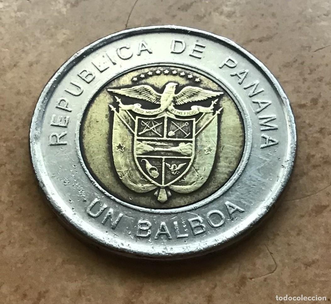 Monedas antiguas de Am&eacute;rica: 1 balboa de Panam&aacute;. A&ntilde;o 2011