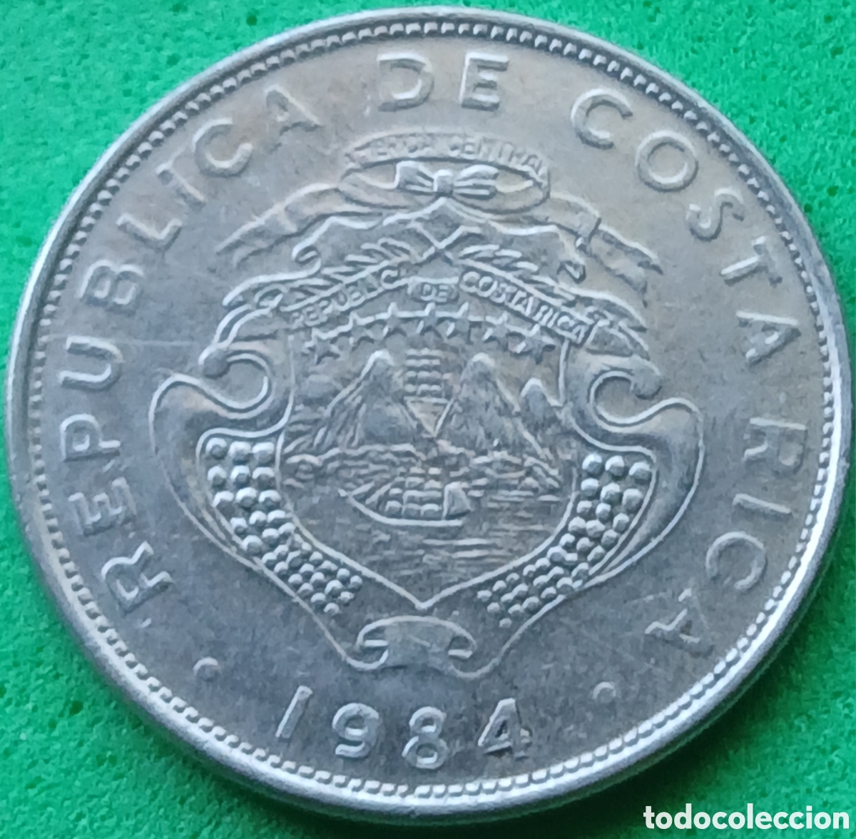 Monedas antiguas de Am&eacute;rica: Costa Rica 1 colon 1984 km#210.2