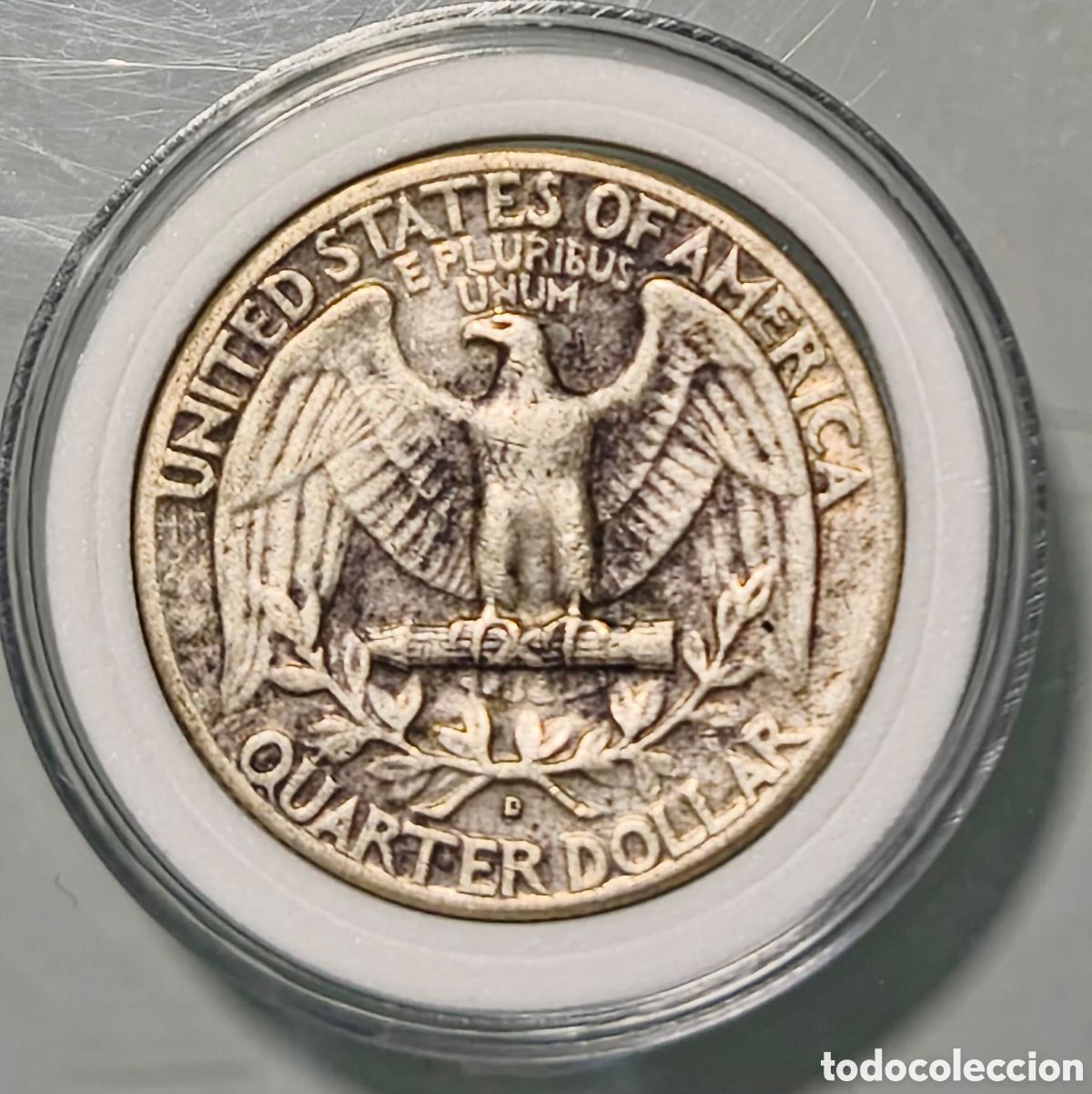 Monedas antiguas de Am&eacute;rica: EEUU. 1962. 1/4 d&oacute;lar - Foto 2