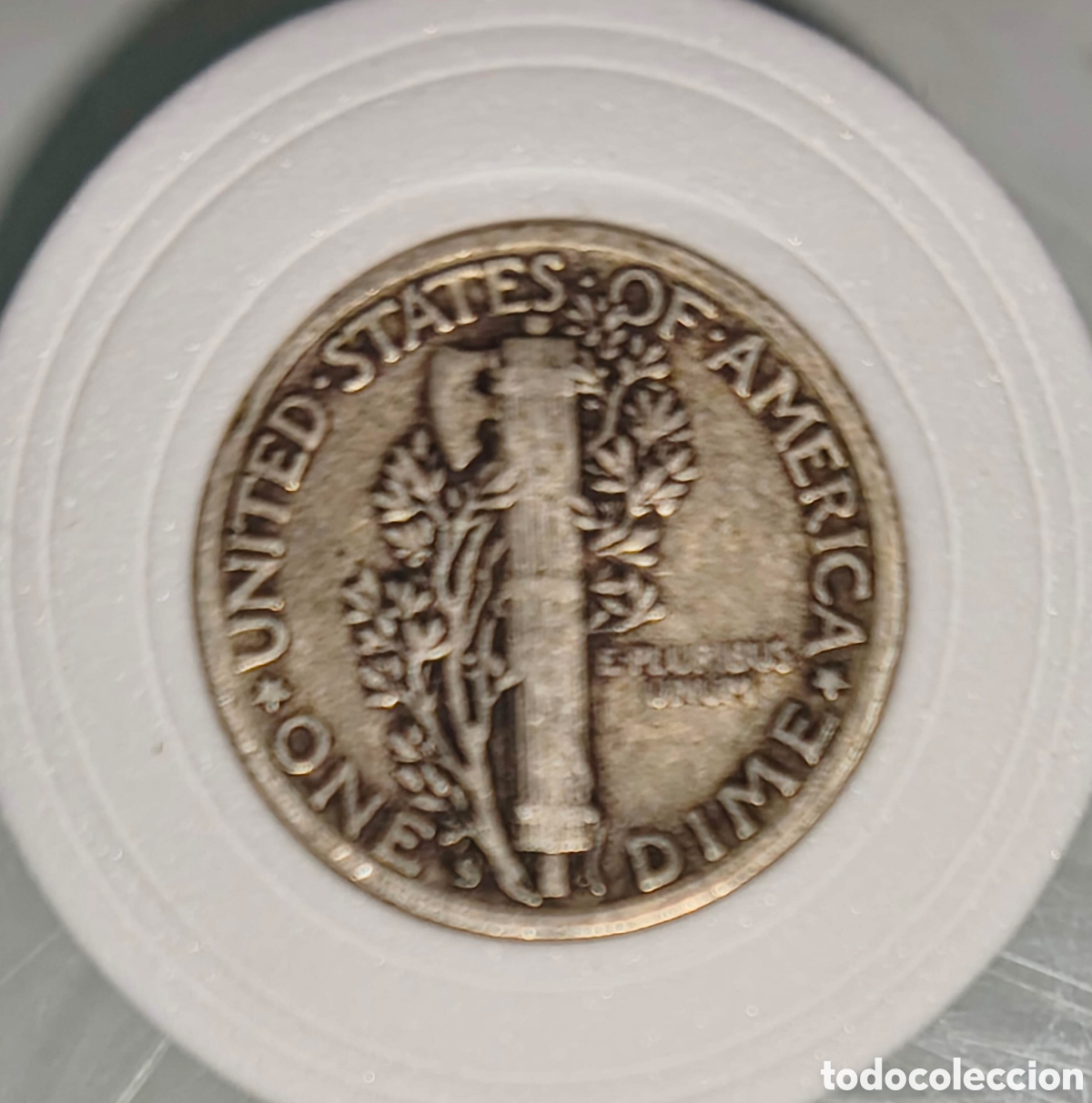 Monedas antiguas de Am&eacute;rica: EEUU. 1942. 1 dime. S - Foto 2