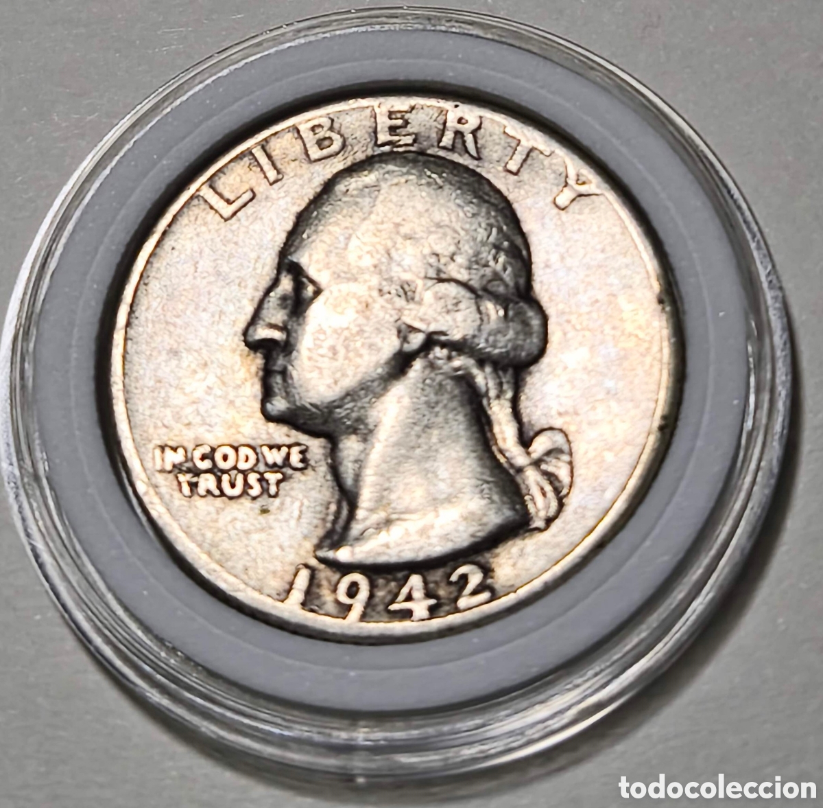 Monedas antiguas de Am&eacute;rica: EEUU. 1942. 1/4 d&oacute;lar. MBC