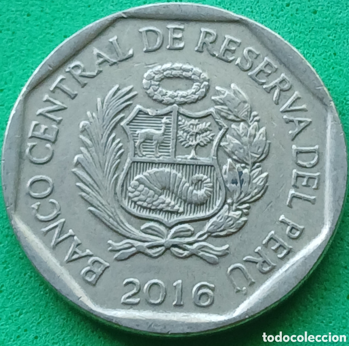 Monedas antiguas de Am&eacute;rica: Per&uacute; 1 sol 2016 km#395