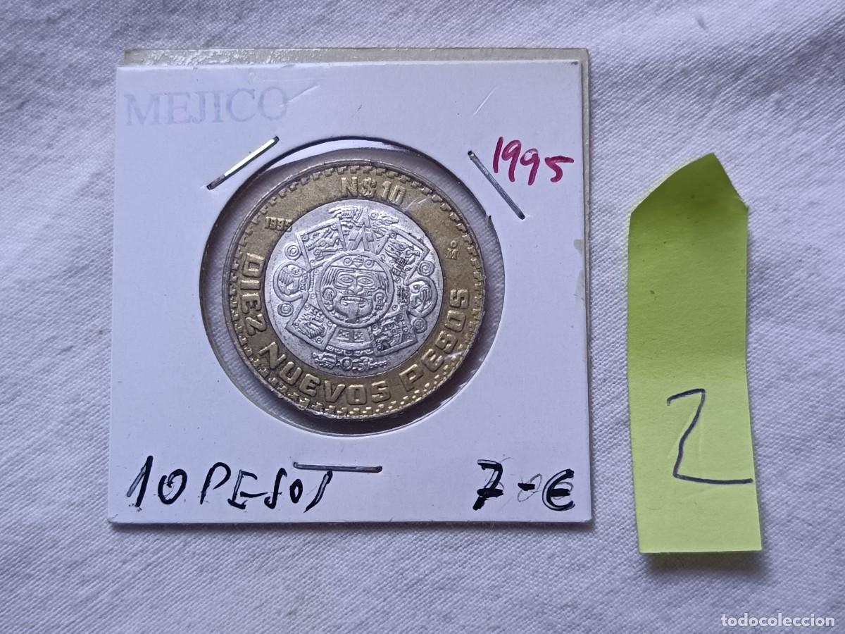 Old Coins of America: Moneda Bimet&aacute;lica, en estuche de Cart&oacute;n, M&eacute;xico, con notas en el cart&oacute;n