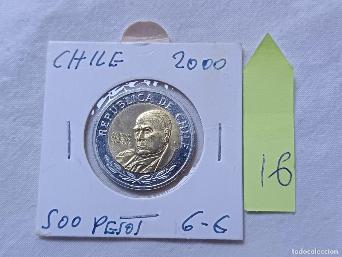 Alte M&uuml;nzen aus Amerika: Moneda Bimet&aacute;lica, en estuche de Cart&oacute;n, Chile, con notas en el cart&oacute;n