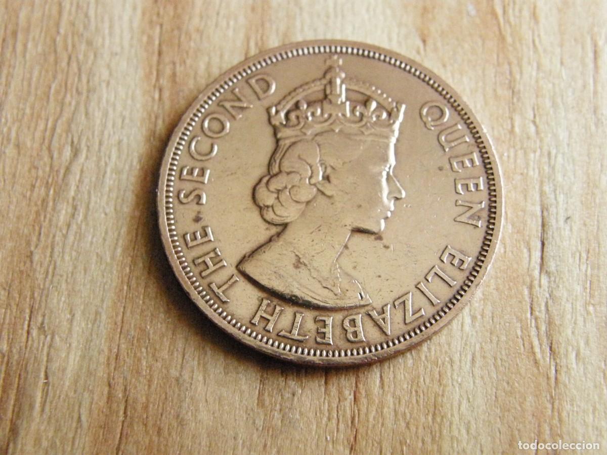 Monedas antiguas de Am&eacute;rica: MONEDA CARIBE BRIT&Aacute;NICO 1963 2 CENTS EASTER GROUP ISABEL II