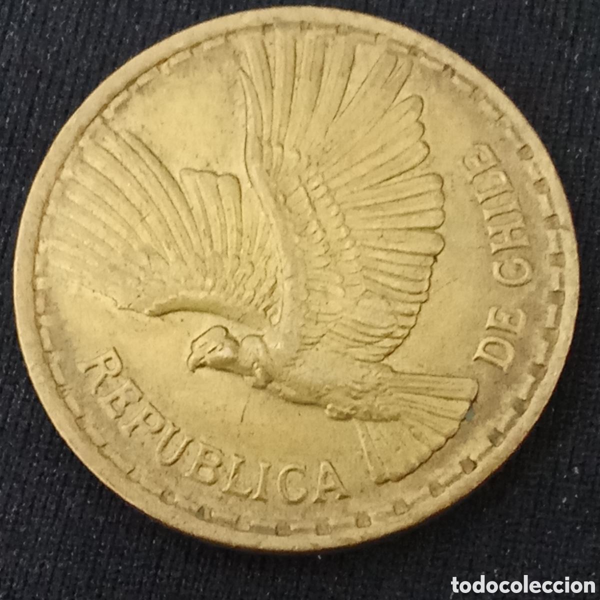 Monedas antiguas de Am&eacute;rica: Chile 10 pesos a&ntilde;o 1970