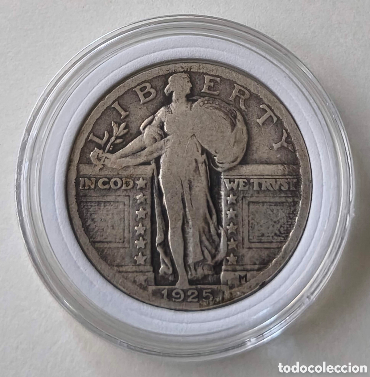 Monedas antiguas de Am&eacute;rica: EEUU. 1925. 1/4 d&oacute;lar - Foto 3