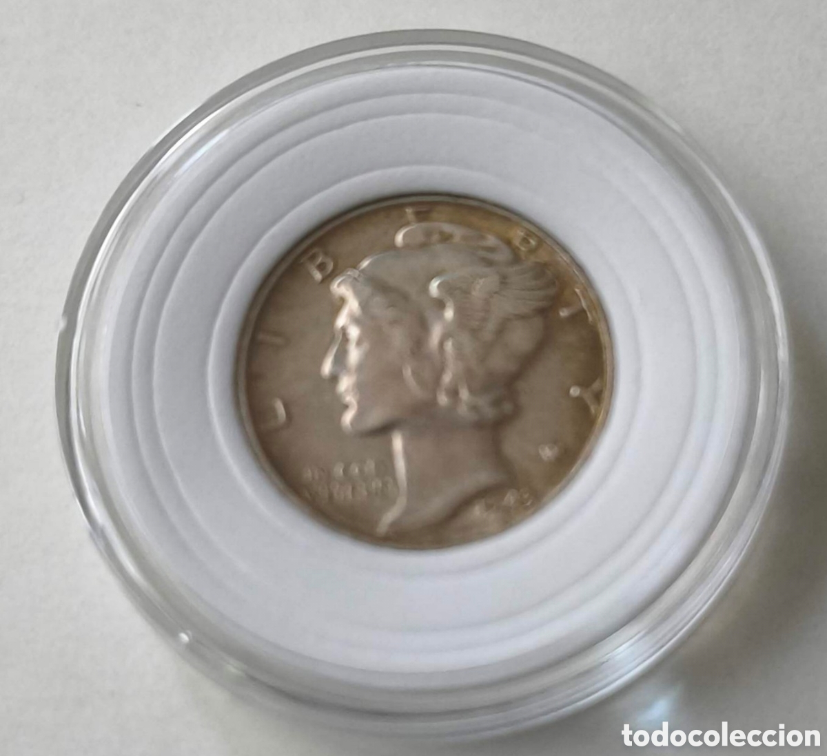 Monedas antiguas de Am&eacute;rica: EEUU. 1943. Dime Metcury - Foto 3