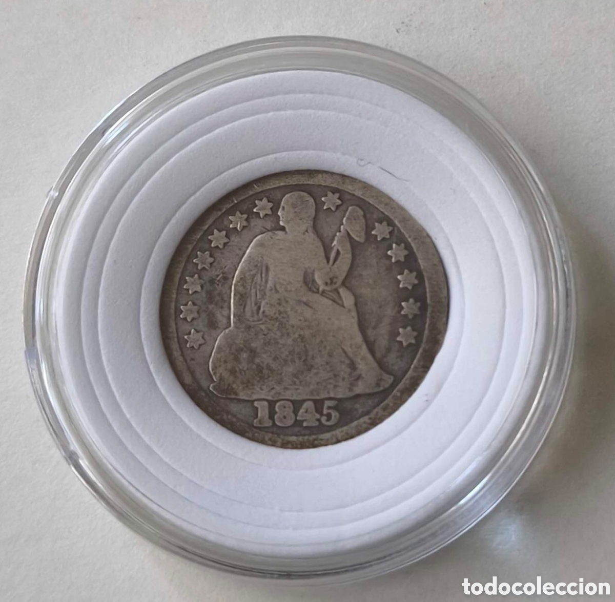 Monedas antiguas de Am&eacute;rica: EEUU. 1945. Dime Liberty - Foto 3