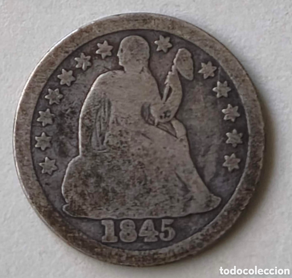 Monedas antiguas de Am&eacute;rica: EEUU. 1945. Dime Liberty