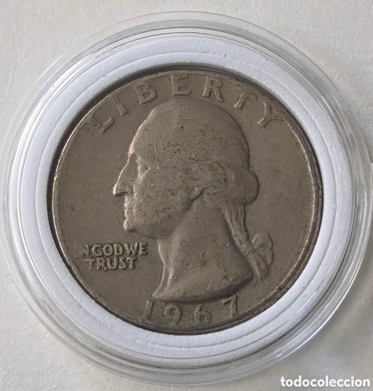 Monedas antiguas de Am&eacute;rica: EEUU. 1967. 1/4 d&oacute;lar - Foto 3