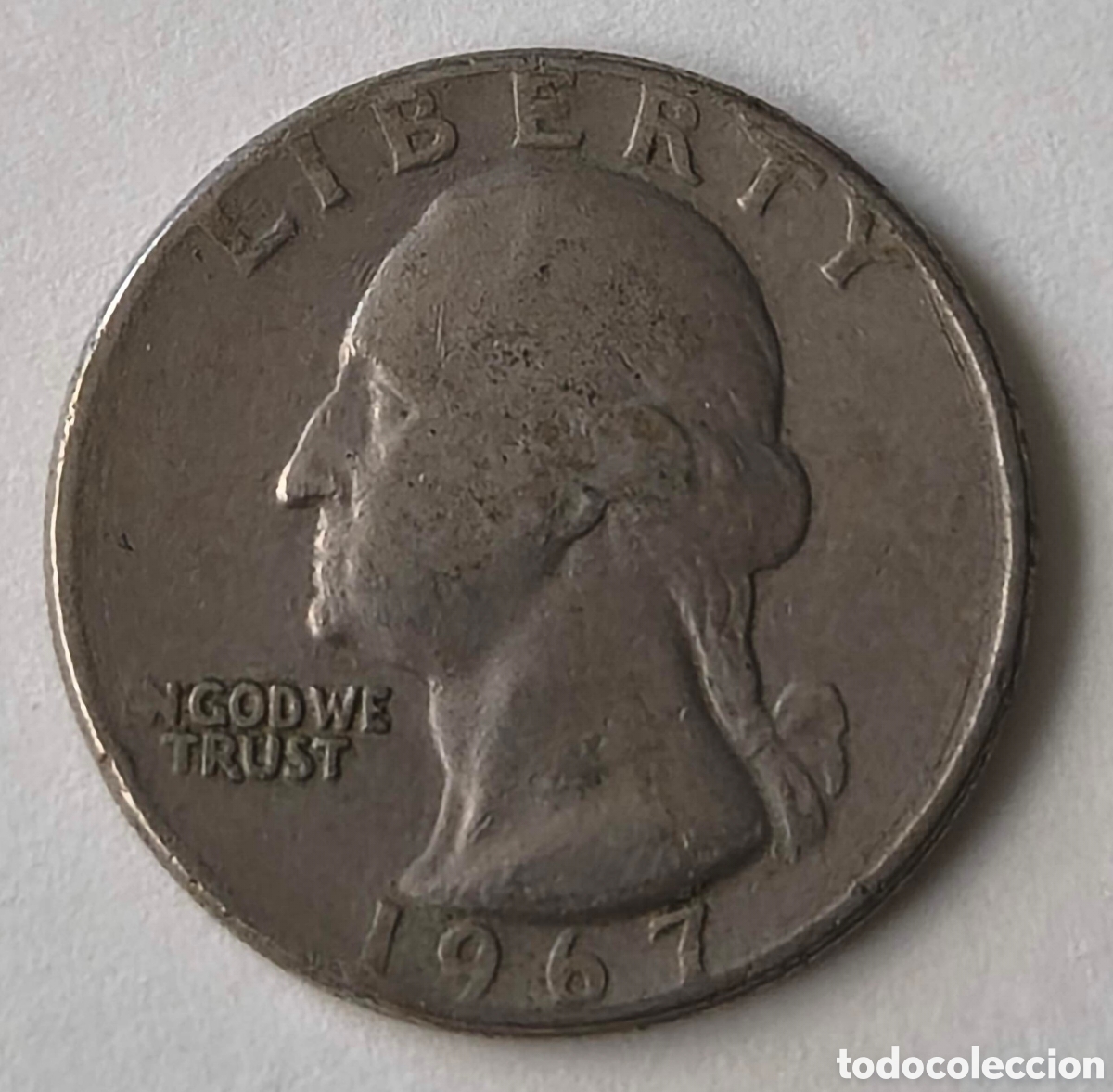 Monedas antiguas de Am&eacute;rica: EEUU. 1967. 1/4 d&oacute;lar - Foto 1