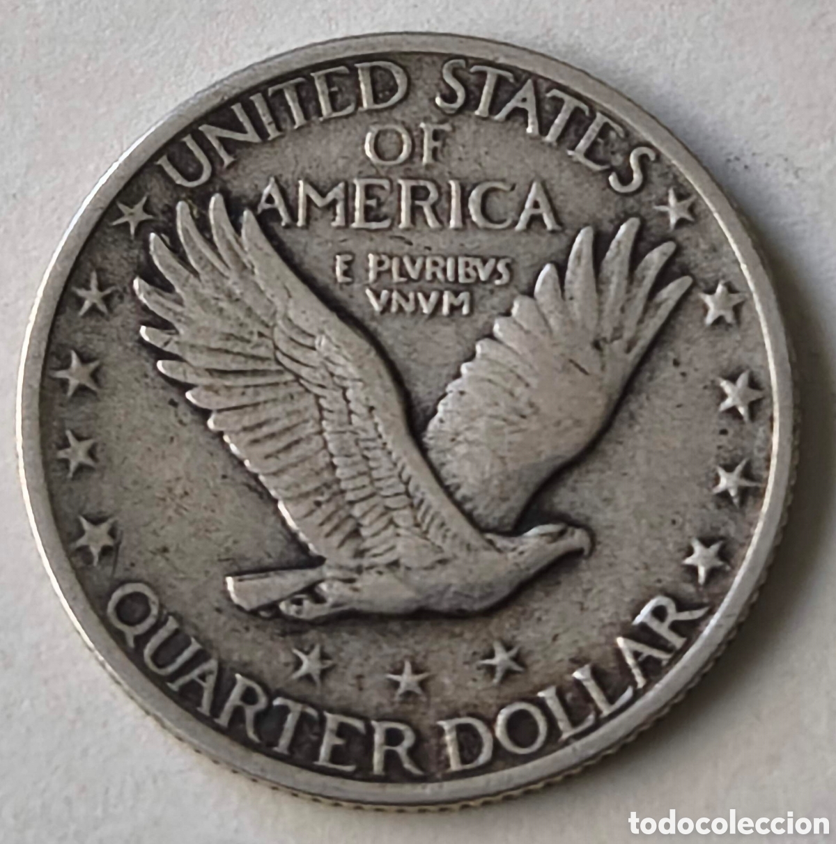Monedas antiguas de Am&eacute;rica: EEUU. 1920. 1/4 d&oacute;lar. MBC - Foto 2