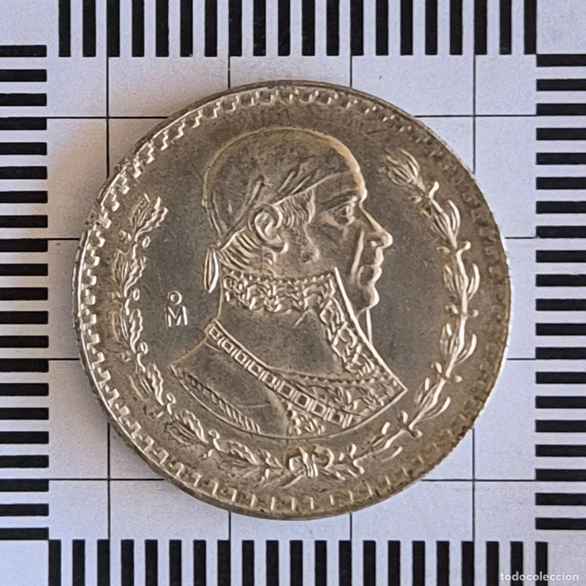 Monete antiche di America: 1 PESO, M&Eacute;XICO. 1961. (KM#459).