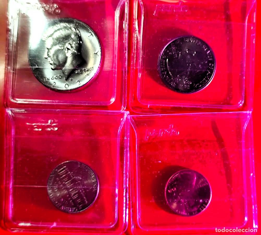 Monedas antiguas de Am&eacute;rica: Estados Unidos 4 Monedas lote 2824
