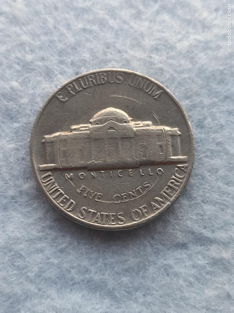 Monete antiche di America: USA. 5 C&eacute;ntimos. A&ntilde;o 1964.