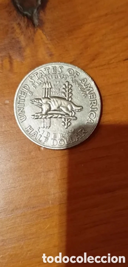 Monedas antiguas de Am&eacute;rica: Half dolar 1936 wisconsin - Foto 1