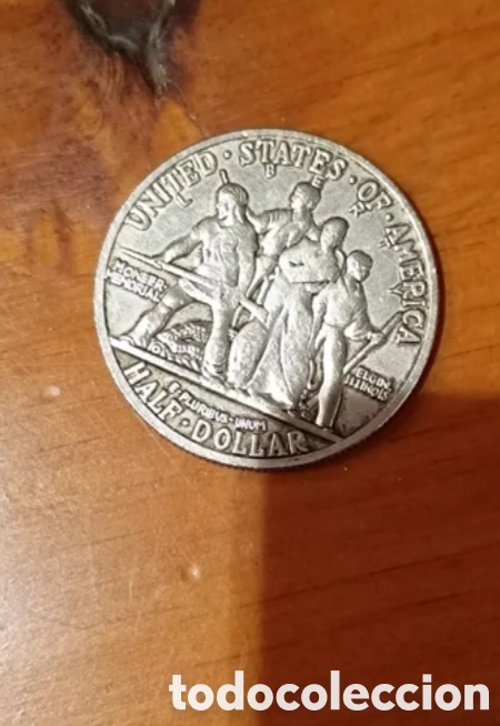 Monedas antiguas de Am&eacute;rica: Half dolar 1936 Elgin - Foto 2