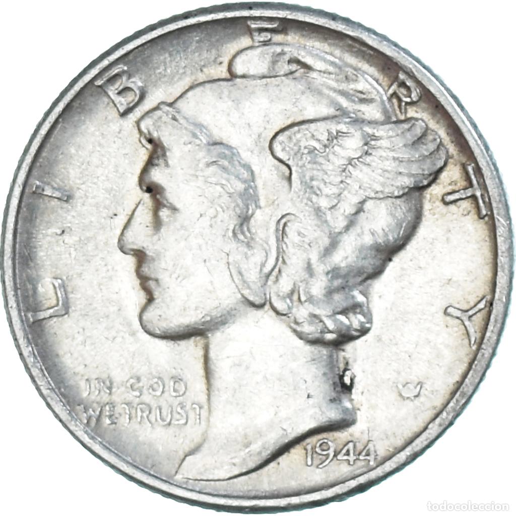 Monedas antiguas de Am&eacute;rica: [#1302837] Moneda, Estados Unidos, Dime, 1944