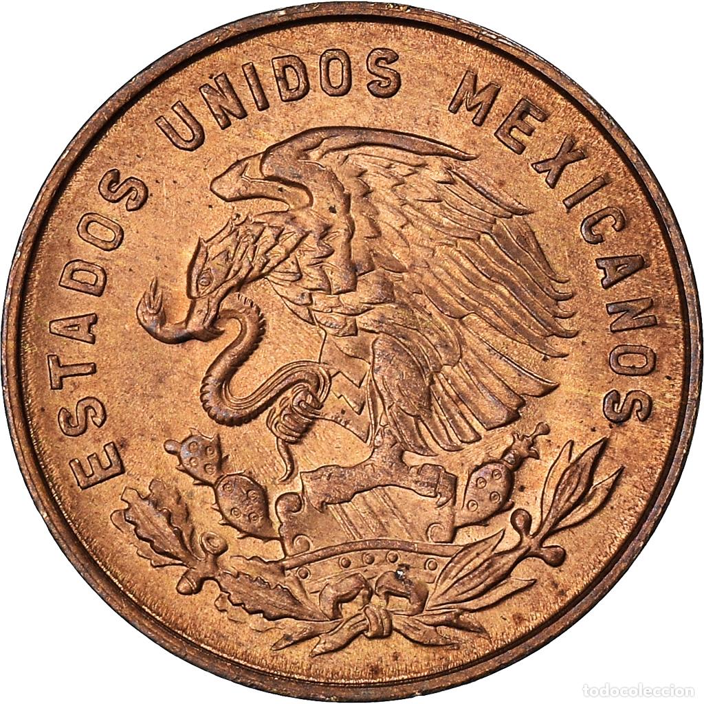 Monedas antiguas de Am&eacute;rica: [#1040465] Moneda, M&eacute;xico, 5 Centavos, 1958, Mexico City, EBC, Lat&oacute;n, KM:426