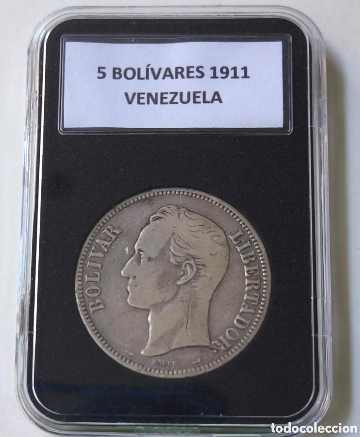 Monedas antiguas de Am&eacute;rica: Venezuela. 1911. 5 bol&iacute;vares