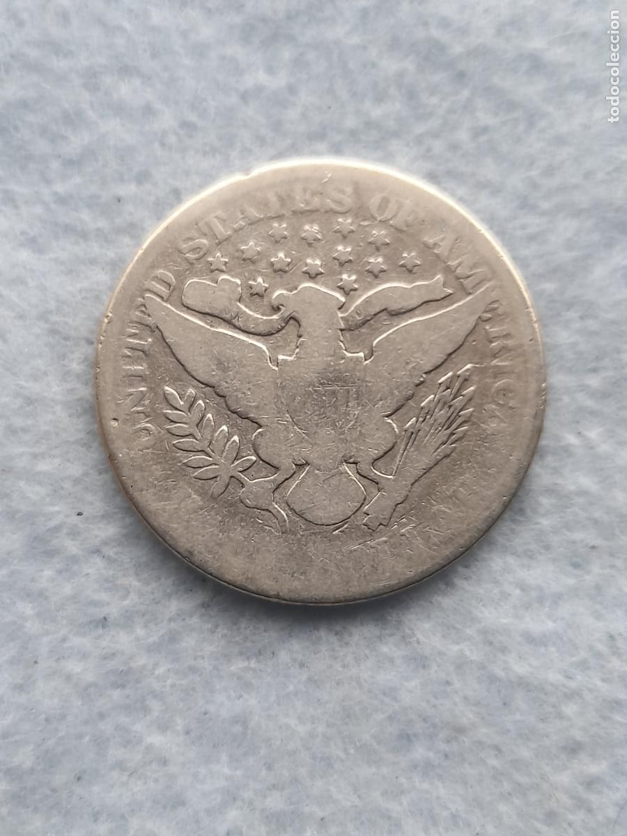 Moedas antigas da Am&eacute;rica: USA. 1/2 D&oacute;lar. A&ntilde;o 1899. Plata.