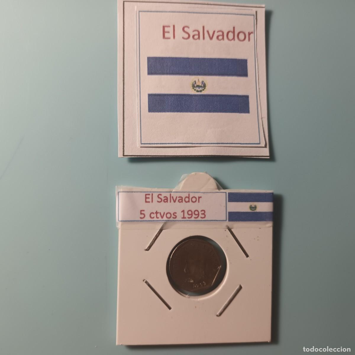 Monedas antiguas de Am&eacute;rica: Monedas El Salvador, Eslovaquia, Emiratos Arabes Unidos Lote MI - 280