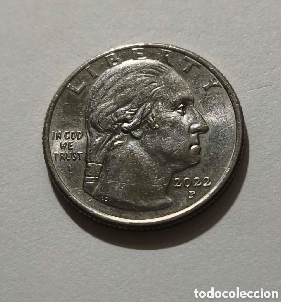 Monedas antiguas de Am&eacute;rica: EEUU. 2022. 1/4 d&oacute;lar - Foto 2