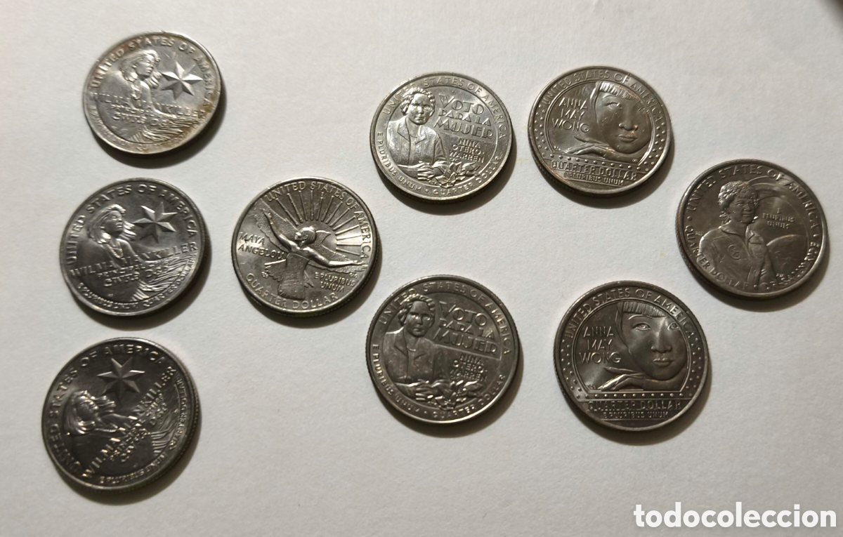 Monedas antiguas de Am&eacute;rica: EEUU. 2022. 1/4 d&oacute;lar